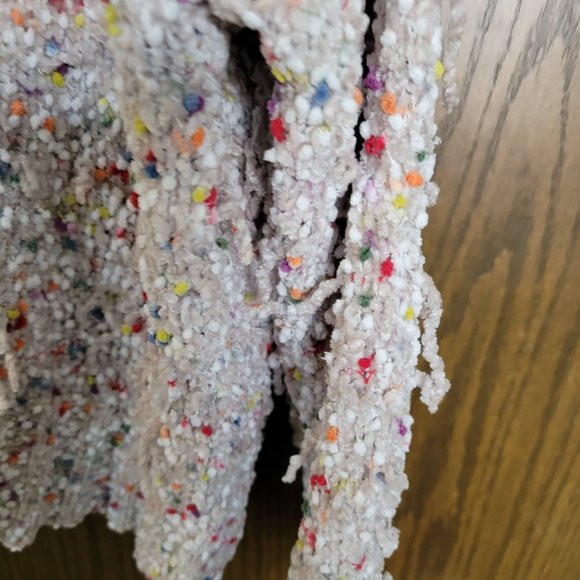 Apt. 9 Super Soft Destroyed Shaggy Popcorn Sweater Size XL - Picture 3 of 17